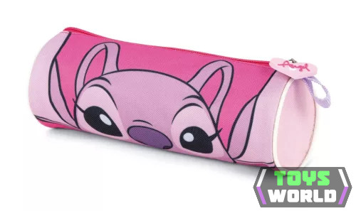 Disney Lilo és Stitch, A csillagkutya Pink Angel tolltartó 21 cm