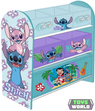 Disney Lilo és Stitch, A csillagkutya Ohana tárolószekrény 62,5x29,5x60 cm