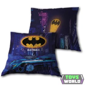 Batman Gotham Nights párna, díszpárna 40x40 cm Velúr