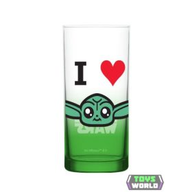 Star Wars Baby Yoda 6db prémium üveg pohár - 290m