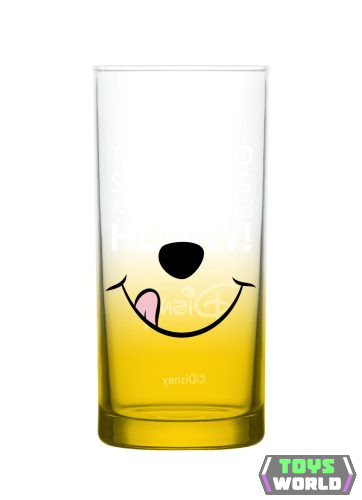 Micimackó prémium üveg pohár - 290ml