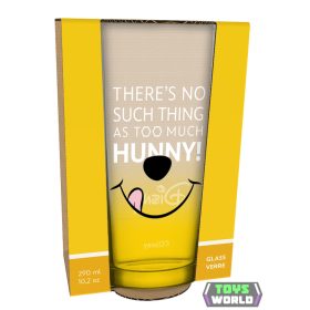 Micimackó prémium 6db üveg pohár - 290ml