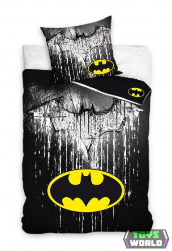 BATMAN Ágyneműgarnitúra 100% pamut 140x200 + 65x65