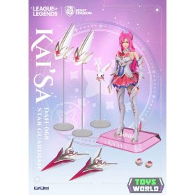   League of Legends Dynamic 8ction Heroes 1/9 Star Guardian Kai'Sa akciófigura 19 cm