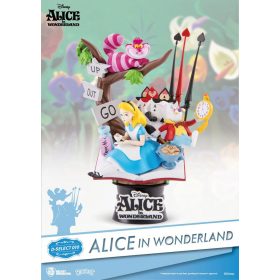 D-Select Alice Csodaországban PVC Diorama 15 cm