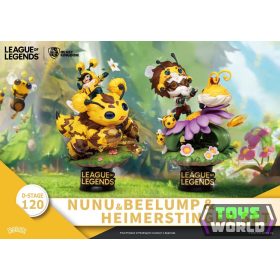   League of Legends D-Stage Beemo & BZZZiggs PVC Diorama csomag 15 cm