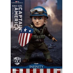   Captain America: The First Avenger Egg Attack Action Captain America DX Version akciófigura 17 cm