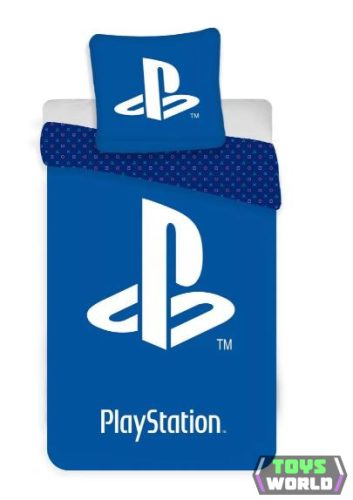 PlayStation Blue ágyneműhuzat Logo 140×200cm, 70×90 cm