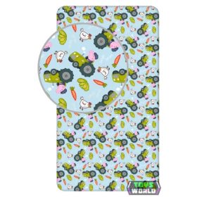 Peppa malac Farming gumis lepedő 90x200 cm