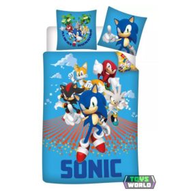   Sonic, a sündisznó Always Running ágyneműhuzat 140×200cm, 70×90 cm