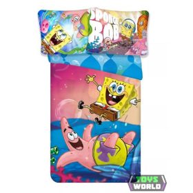 SpongyaBob Fun ágyneműhuzat 140×200cm, 70×90 cm