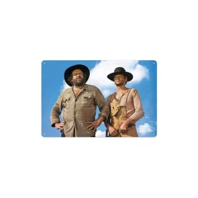 Figurine Bud Spencer & Terence Hill - Puzzle Western Photo Wall, Marque Oakie, Neuf Sous Blister