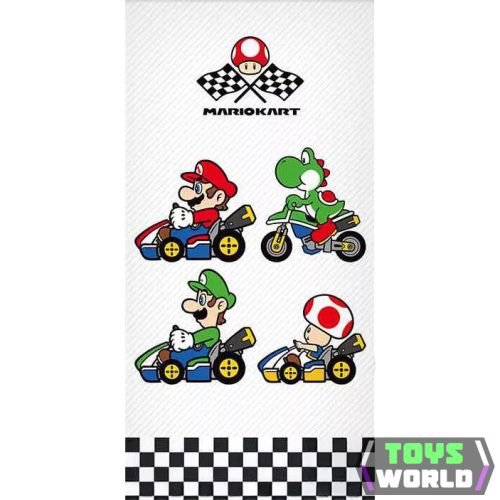 Super Mario Grand Prix fürdőlepedő, strand törölköző 70x140cm