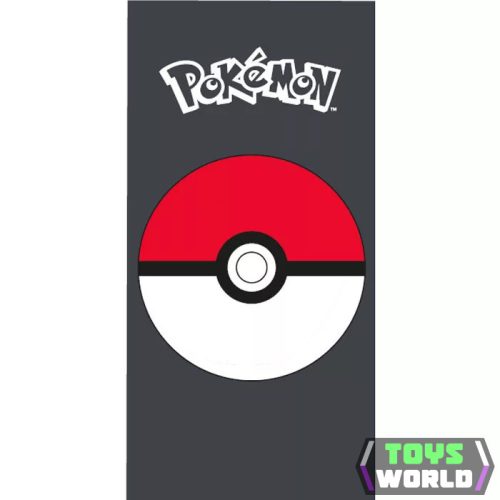 Pokémon Pokeball fürdőlepedő, strand törölköző 70x140cm