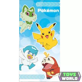   Pokémon Generation 9 fürdőlepedő, strand törölköző 70x140cm