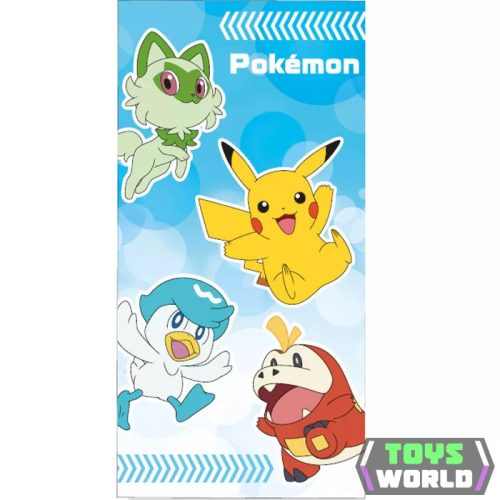 Pokémon Generation 9 fürdőlepedő, strand törölköző 70x140cm