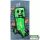 Minecraft Metro Art Creeper fürdőlepedő, strand törölköző 70x140cm