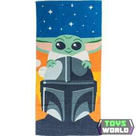   Star Wars Mandalorian fürdőlepedő, strand törölköző 70x140cm