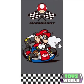   Super Mario Kart fürdőlepedő, strand törölköző 70x140cm