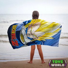   Dragon Ball fürdőlepedő, strand törölköző 70x140cm (Fast Dry)