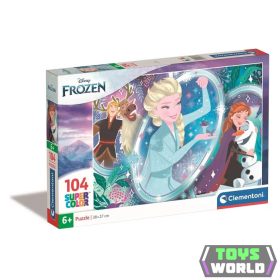 Disney Jégvarázs Spell 104 db-os puzzle Clementoni
