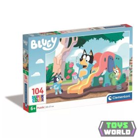 Bluey Playground 104 db-os puzzle Clementoni