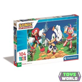 Sonic a sündisznó Amy Rose 104 db-os puzzle Clementoni