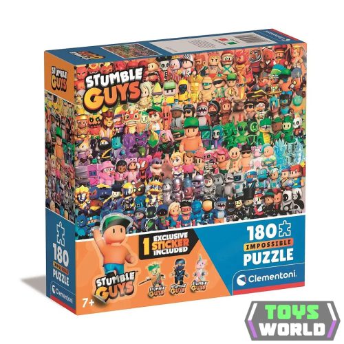 Stumble Guys Every Character 180 db-os Impossible puzzle Clementoni