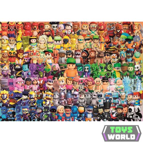 Stumble Guys Every Character 180 db-os Impossible puzzle Clementoni
