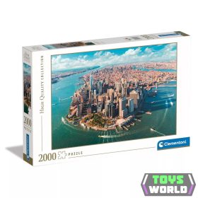 New York Lower Manhattan 2000 db-os puzzle Clementoni
