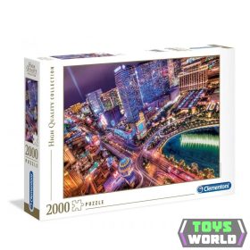 Las Vegas Night 2000 db-os puzzle Clementoni
