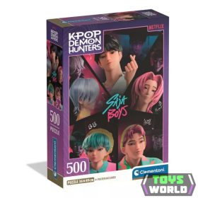   K-pop Démonvadászok Saja Boys 500 db-os Compact puzzle Clementoni