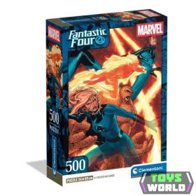   A Fantasztikus 4-es Flame 500 db-os Compact puzzle Clementoni