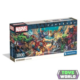   Bosszúállók VS Villains 1000 db-os panoráma Compact puzzle Clementoni