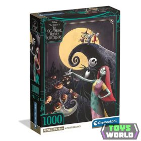   Karácsonyi lidércnyomás Moon 1000 db-os Compact puzzle Clementoni