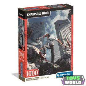 Chainsaw Man Bloody 1000 db-os puzzle Clementoni