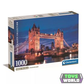 London Tower Bridge 1000 db-os puzzle Clementoni