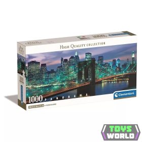   New York Brooklyn Bridge 1000 db-os panorama puzzle Clementoni