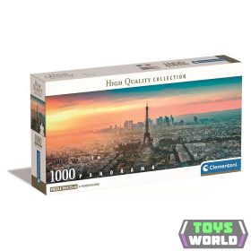 Párizs View 1000 db-os panorama Compact puzzle Clementoni