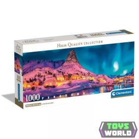 Norvégia Lofoten 1000 db-os panorama puzzle Clementoni