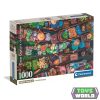 Thaiföld Floating Market 1000 db-os Compact puzzle Clementoni