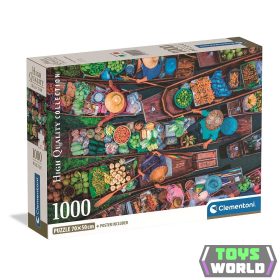   Thaiföld Floating Market 1000 db-os Compact puzzle Clementoni