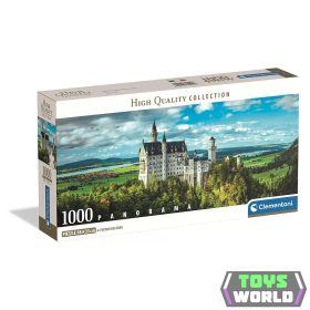   Németország Neuschwantein 1000 db-os panorama Compact puzzle Clementoni