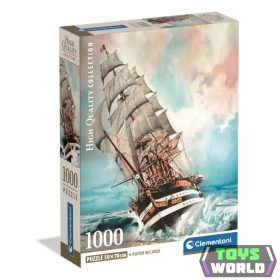 Hajó Amerigo Vespucci 1000 db-os Compact puzzle Clementoni