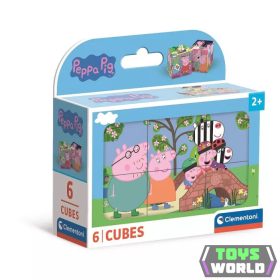 Peppa malac Duck Pond mesekocka 6 db-os Clementoni