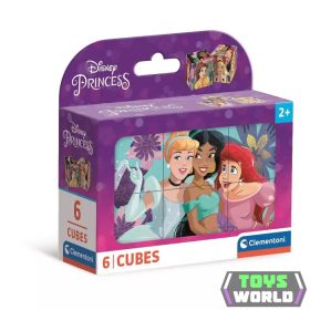Disney Hercegnők Bonding mesekocka 6 db-os Clementoni