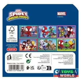 Pókember Spidey mesekocka 6 db-os Clementoni