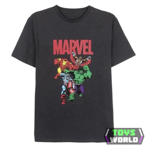 Marvel férfi rövid póló - Marvel Heroes