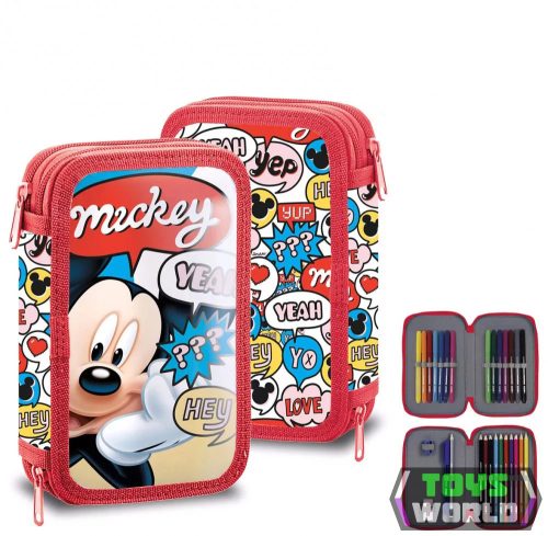 Disney Mickey tolltartó töltött 2 emeletes