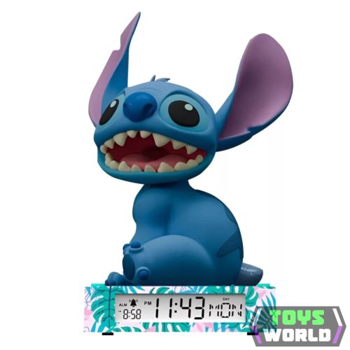 Disney Lilo és Stitch, A csillagkutya Smile 3D éjszakai lámpa és ébresztőóra